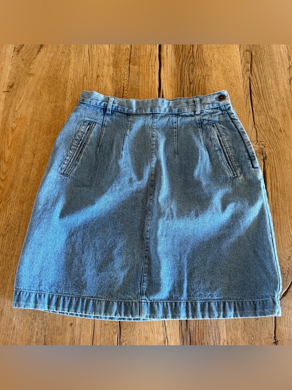 Blue Denim Skirt